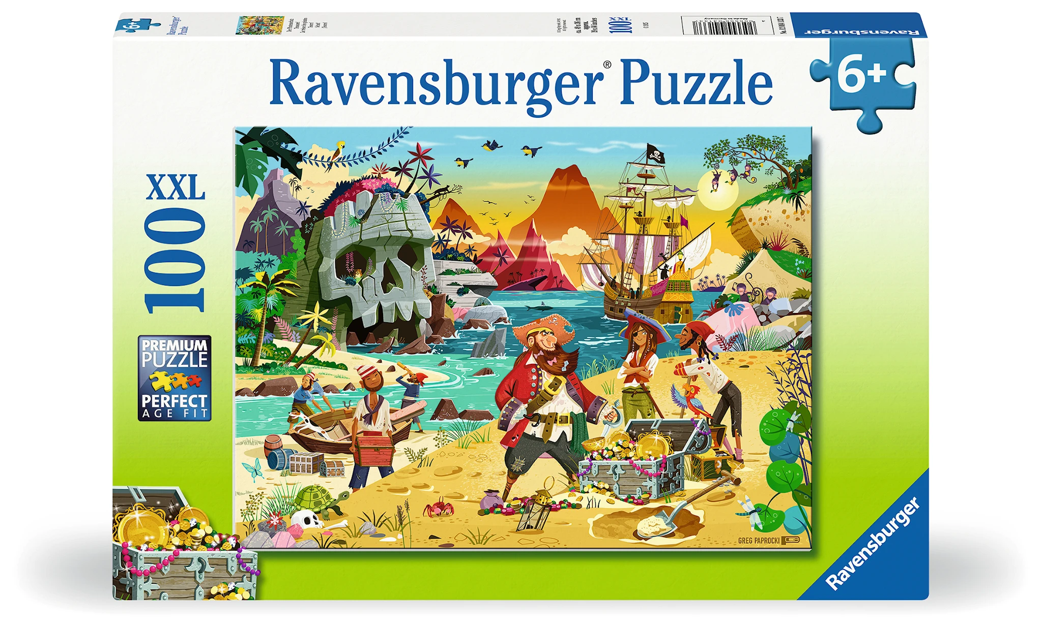 Tuotekuva ille Ravensburger Aarre 100 XXL-palaa
