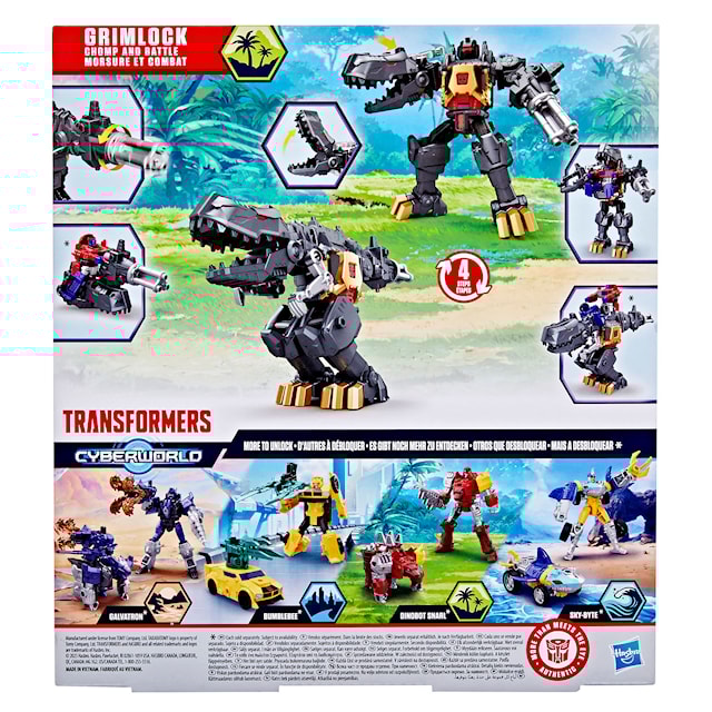 Tuotekuva 5 - Cyberworld Chomp & Battle Grimlock Transformers