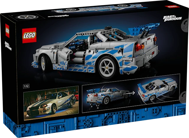 Tuotekuva 4 - 2 Fast 2 Furious Nissan Skyline GT-R (R34) ‑auto LEGO® Technic (42210)