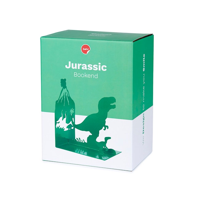 Tuotekuva 3 - Bookend Jurassic Vihreä Metalli Balvi