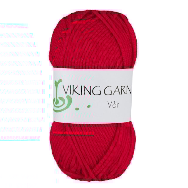 Vår 50 g Rød 450 Viking Garn