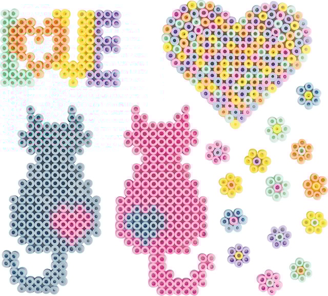 Produktbild 4 för Pärlor Till Pärlplattor Pastellfärger 500-p Knorr Prandell