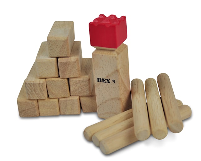 Tuotekuva 2 - BEX Mini Kubb Original Red King