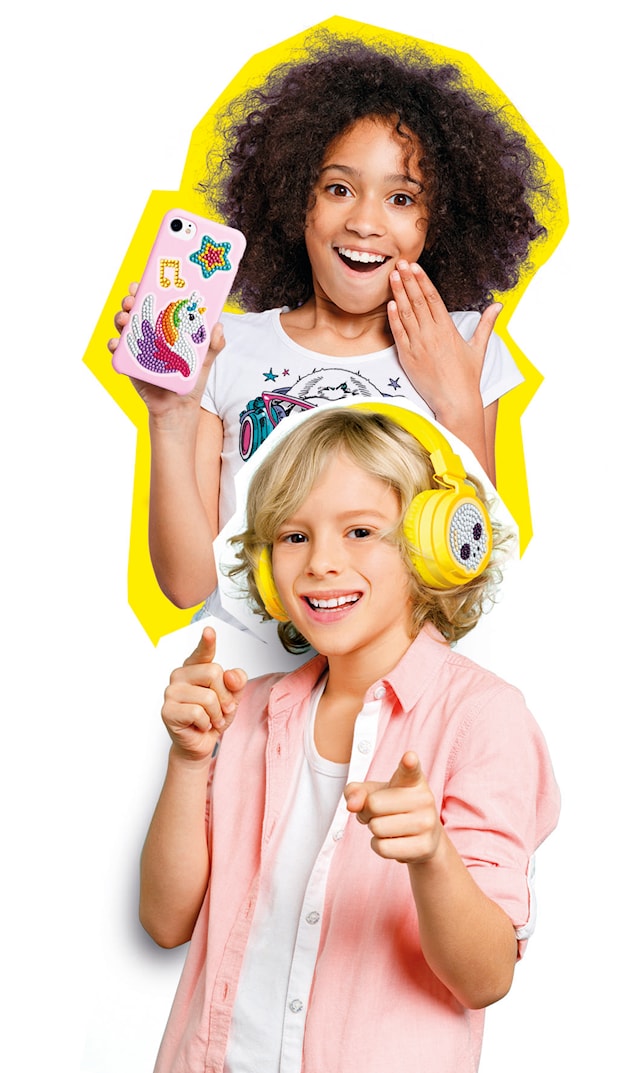 Produktbild 4 för Diamantmålning Sparkly Creations Pop Style Clementoni Idea