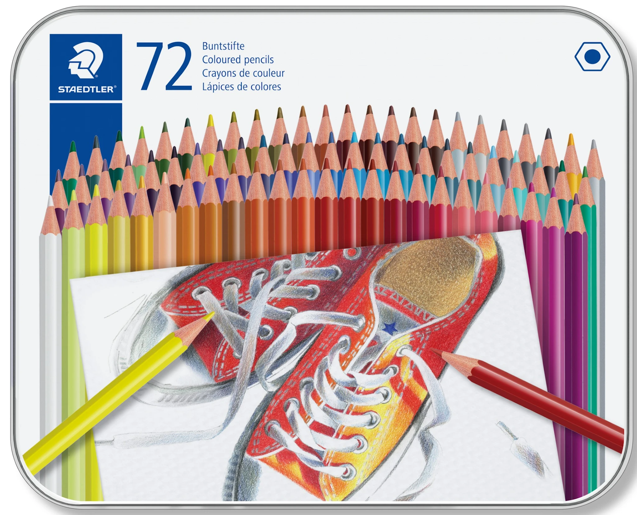 Tuotekuva ille Staedtler Värikynä, 72 kpl