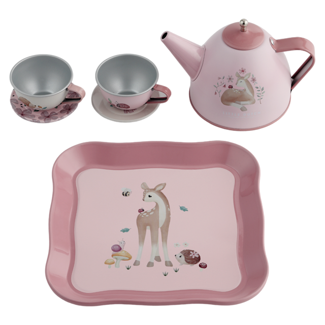 Produktbild 3 för Fairy Garden Te-servis i Koffert Little Dutch