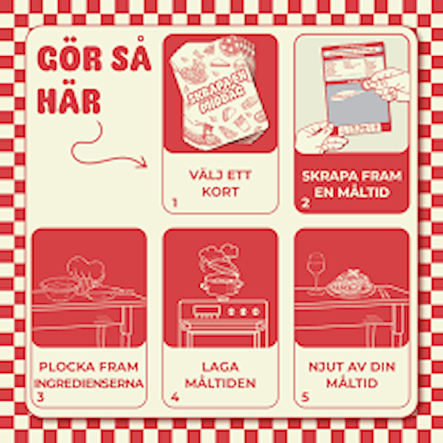 Produktbilde 3 for Spel Skrapa en Middag (SE)