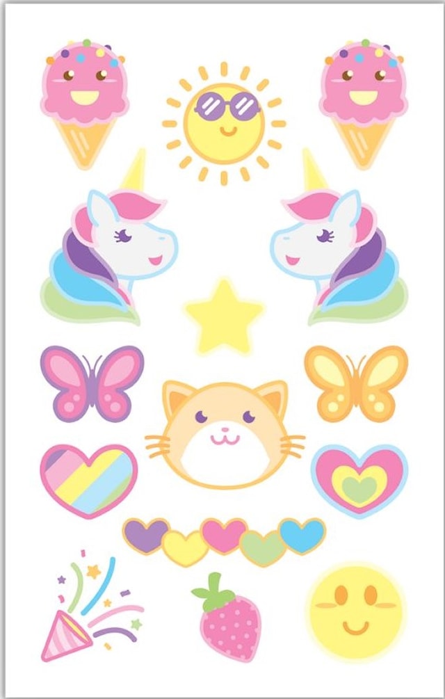 Tatueringar Unicorn 1 ark