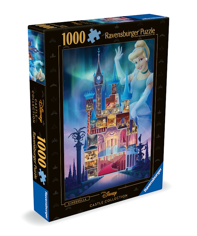 Tuotekuva 5 - Disney Castles Cinderella Palapelit 1000 palaa, Ravensburger