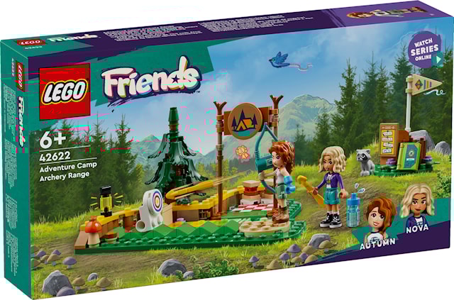 Produktbild 1 för Äventyrsläger – Bågskytte LEGO® Friends (42622)
