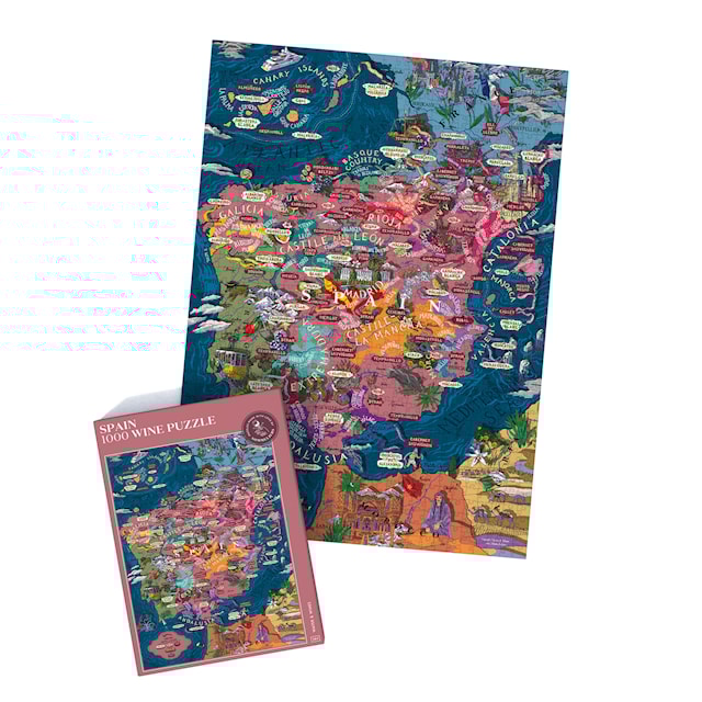 Produktbilde 2 for Vinpuslespill -  1000 brikker Water and Wines