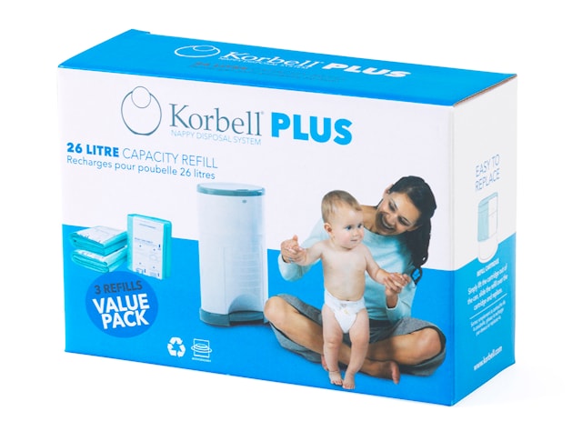 Tuotekuva 1 - Refill 3-pack, Korbell Plus