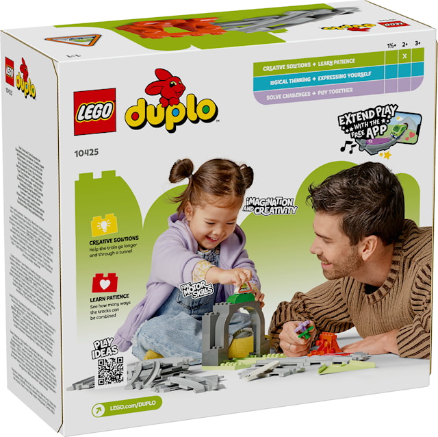 Produktbild 3 för Tågtunnel och spår – Expansionsset LEGO® DUPLO® Town (10425)