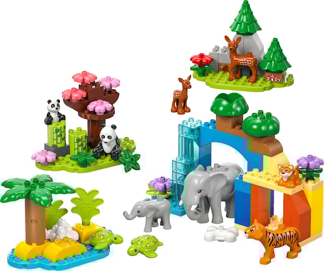 Produktbilde 2 for 3-i-1 Villdyrfamilier LEGO® DUPLO® Town (10446)