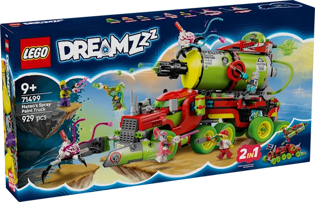 Produktbilde 1 for Mateos spraymalingsbil LEGO® DREAMZzz (71499)