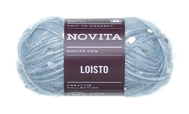 Tuotekuva 1 - Loisto Paljettilanka 50g Nostalgia 1591 Novita