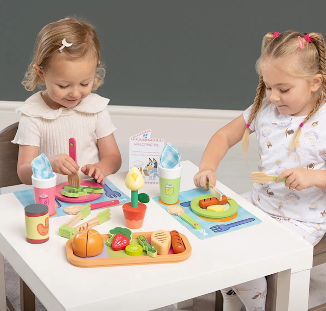 Produktbild 2 för Fika med Bluey Leksaksmat