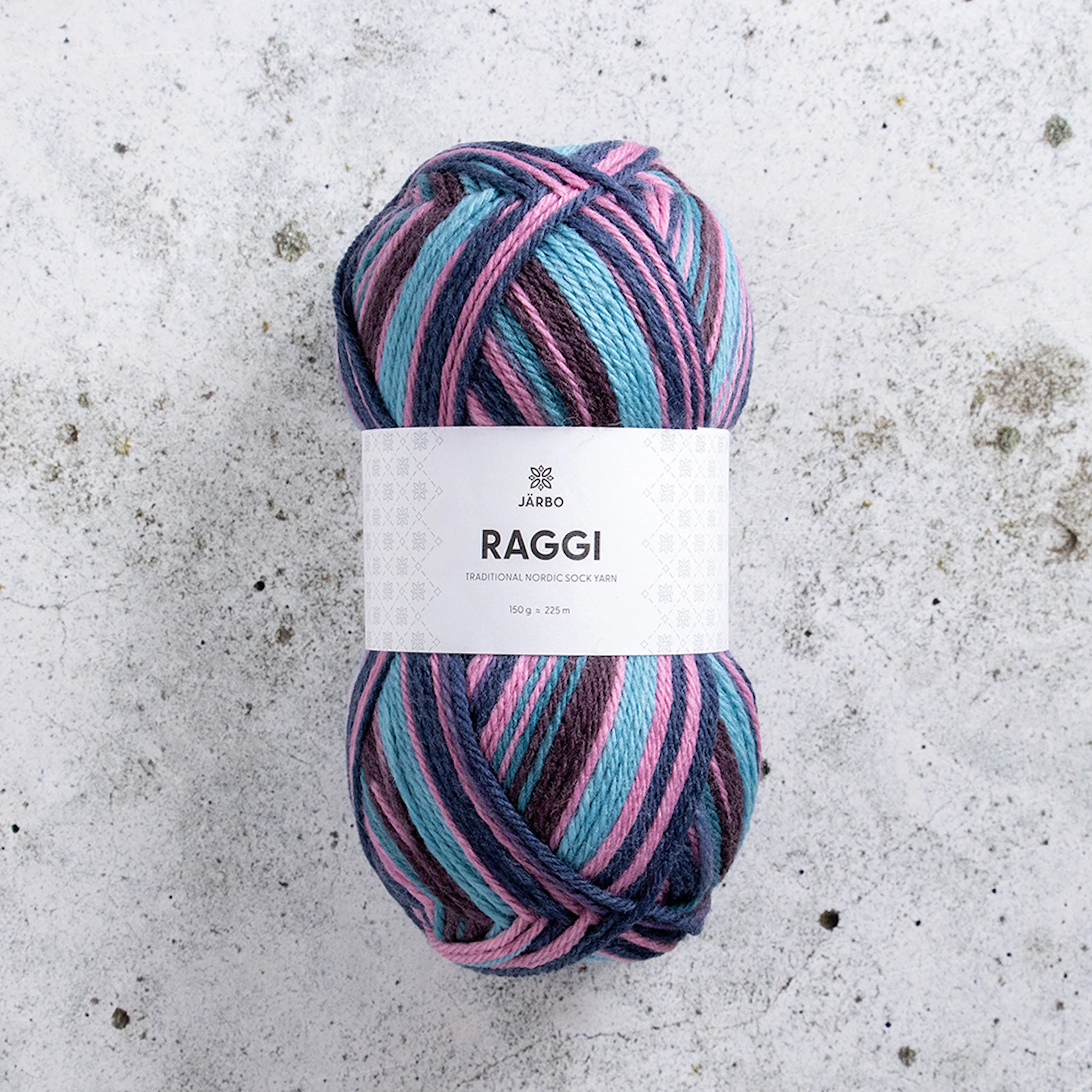 Produktbilde for Raggi Garn Ullmiks 150 g Graffiti Street 440 Järbo