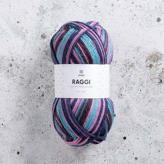 Produktbilde 1 for Raggi Garn Ullmiks 150 g Graffiti Street 440 Järbo