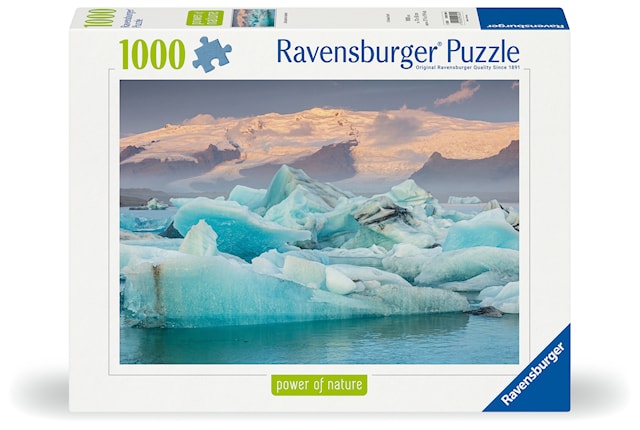 Produktbild 1 för Jökulsárlón Iceland Pussel 1000 bitar, Ravensburger