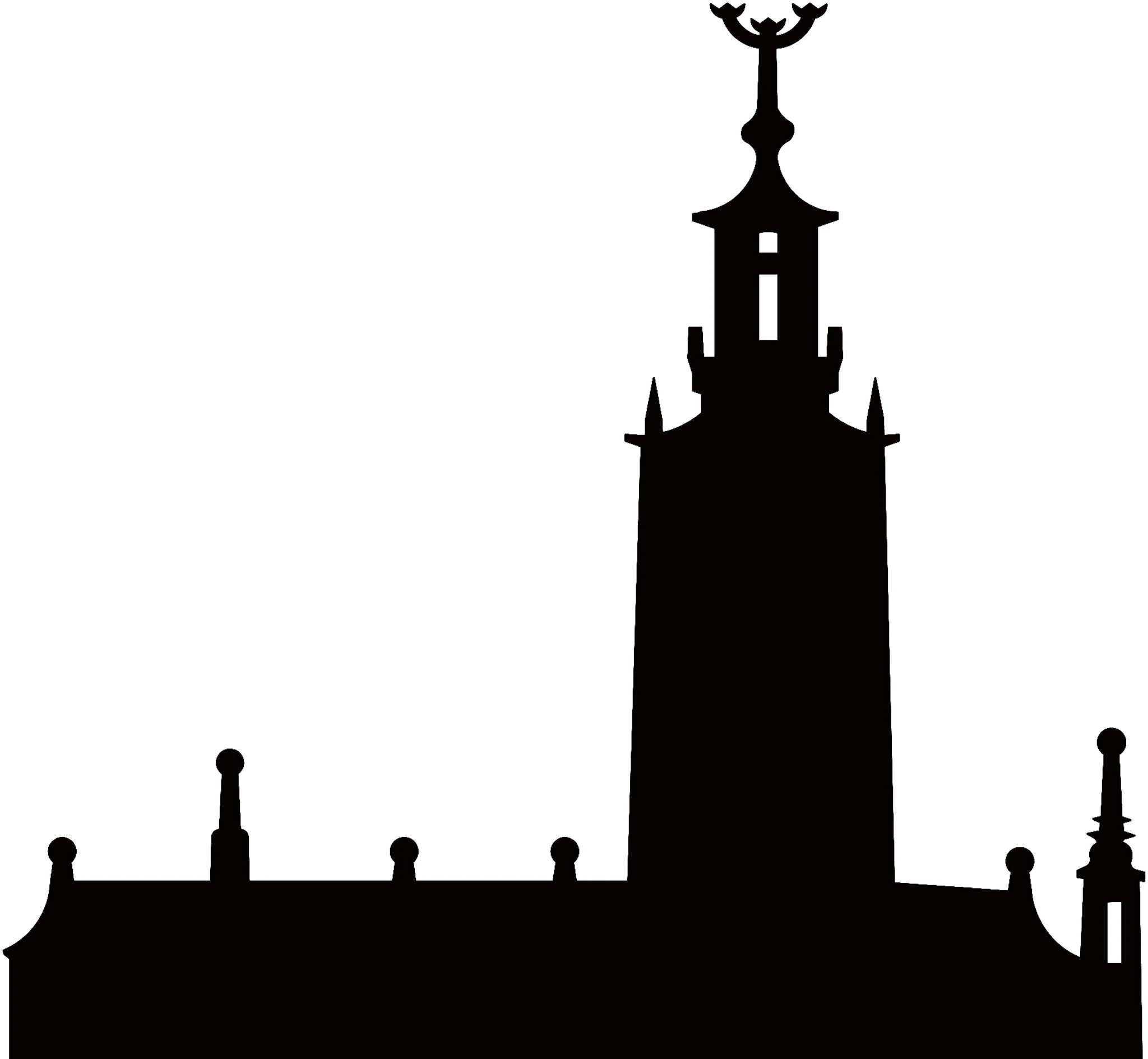 Produktbilde for Bokstøtte Stockholms stadshus Novellix