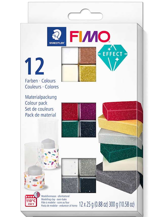 Produktbild 1 för FIMO Lera Effect Colour 12-p Staedtler