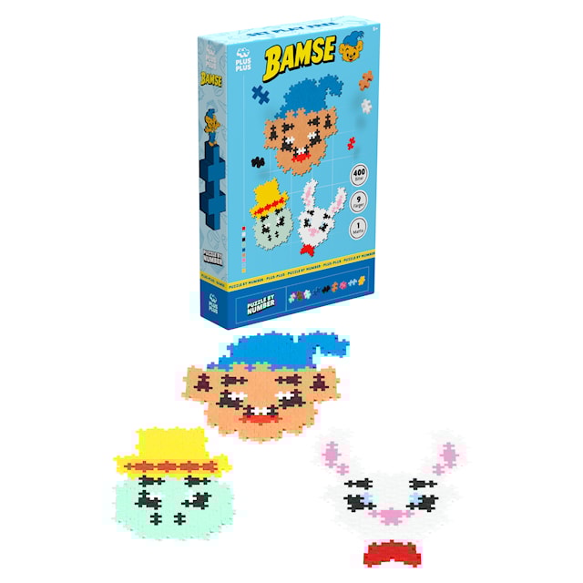 Produktbilde 3 for Plus-Plus Bamse, Skalman & Lille Skutt 400 Biter