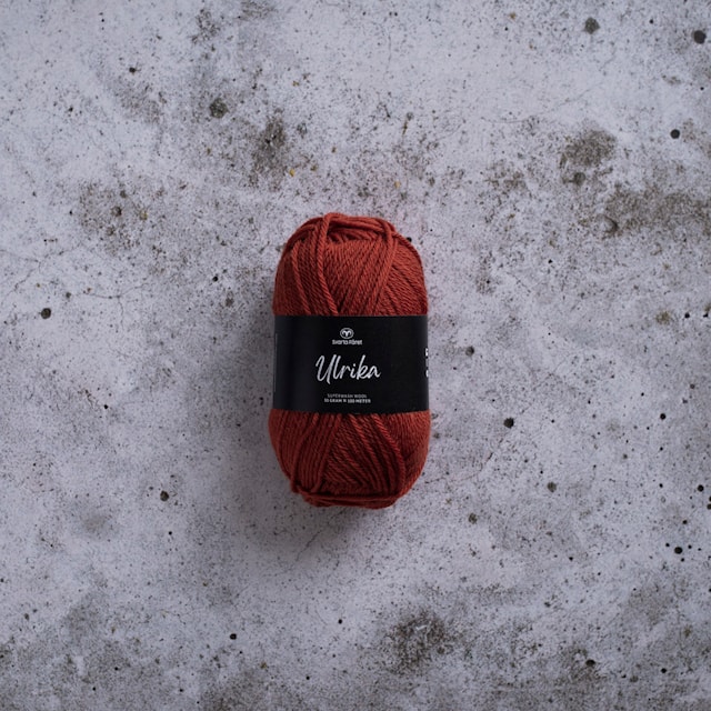 Ulrika Ullgarn 50 g Rost Svarta Fåret