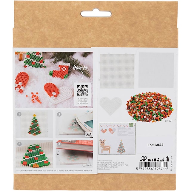 Produktbilde 4 for DIY Kit NABBI BioBeads Julemotiv