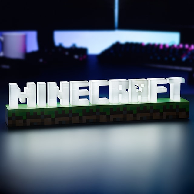 Tuotekuva 3 - Minecraft Logo Light -lamppu