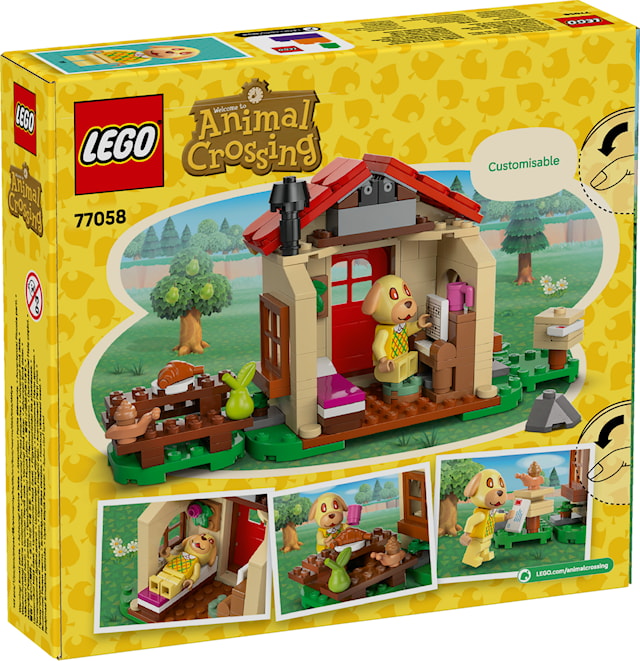 Produktbild 4 för Det mysiga huset där Goldie bor LEGO® Animal Crossing (77058)