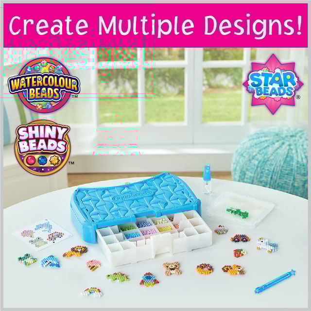 Produktbild 3 för Aquabeads Startset i väska 900 pärlor