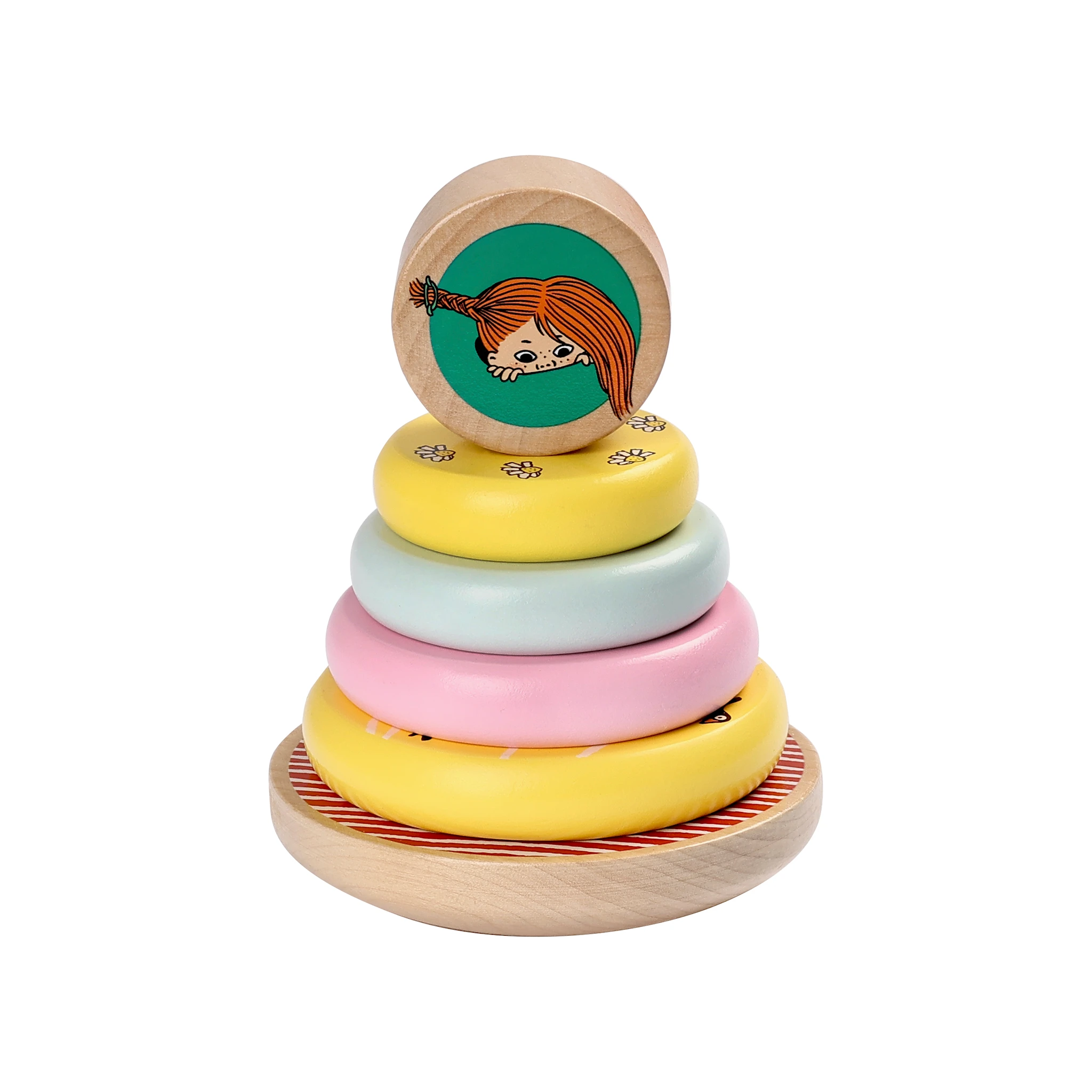 Produktbild för Pippi Stapelleksak Micki