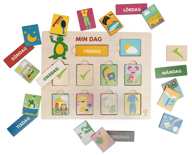 Produktbild 2 för Min Dag Aktivitetskalender Bolibompa