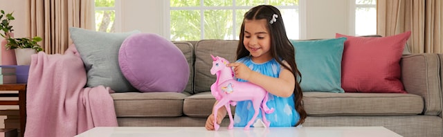 Produktbilde 6 for Barbie Lights & Sounds Unicorn med Lyder og Lys