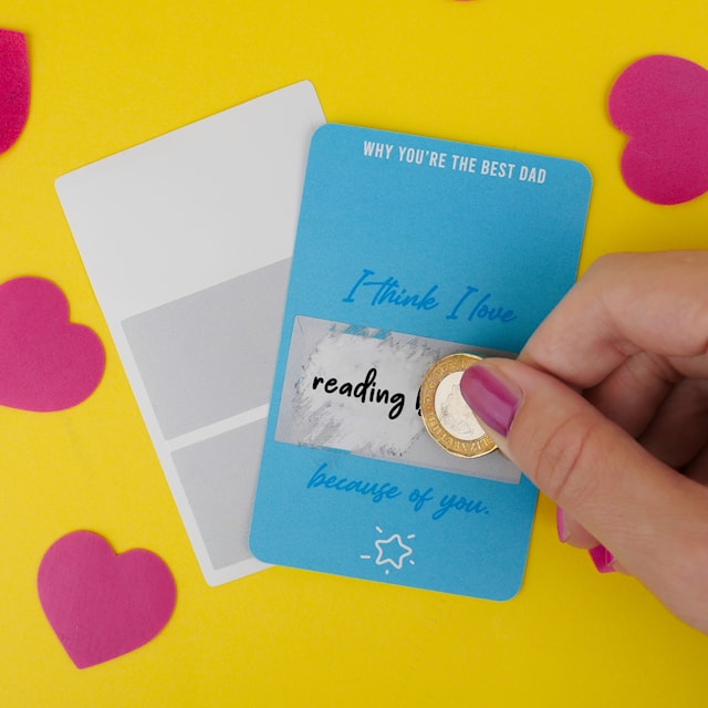 Produktbild 4 för Skrapkort Därför är du Bästa Pappan Gift Republic Ltd.