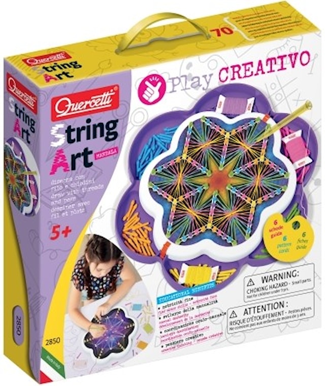 Produktbild 1 för Pysselset Broderi Mandala Quercetti