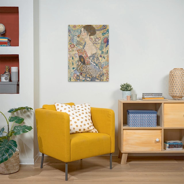 Produktbild 4 för Pussel Lady With A Fan 1000 bitar, Ravensburger