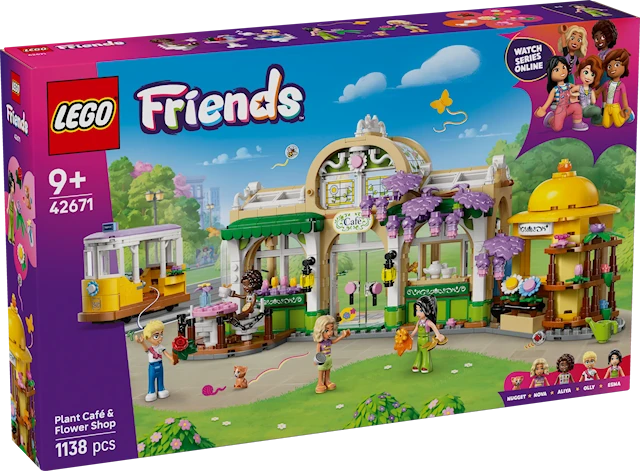 Tuotekuva 1 - Kasvikahvila ja kukkakauppa LEGO® Friends (42671)