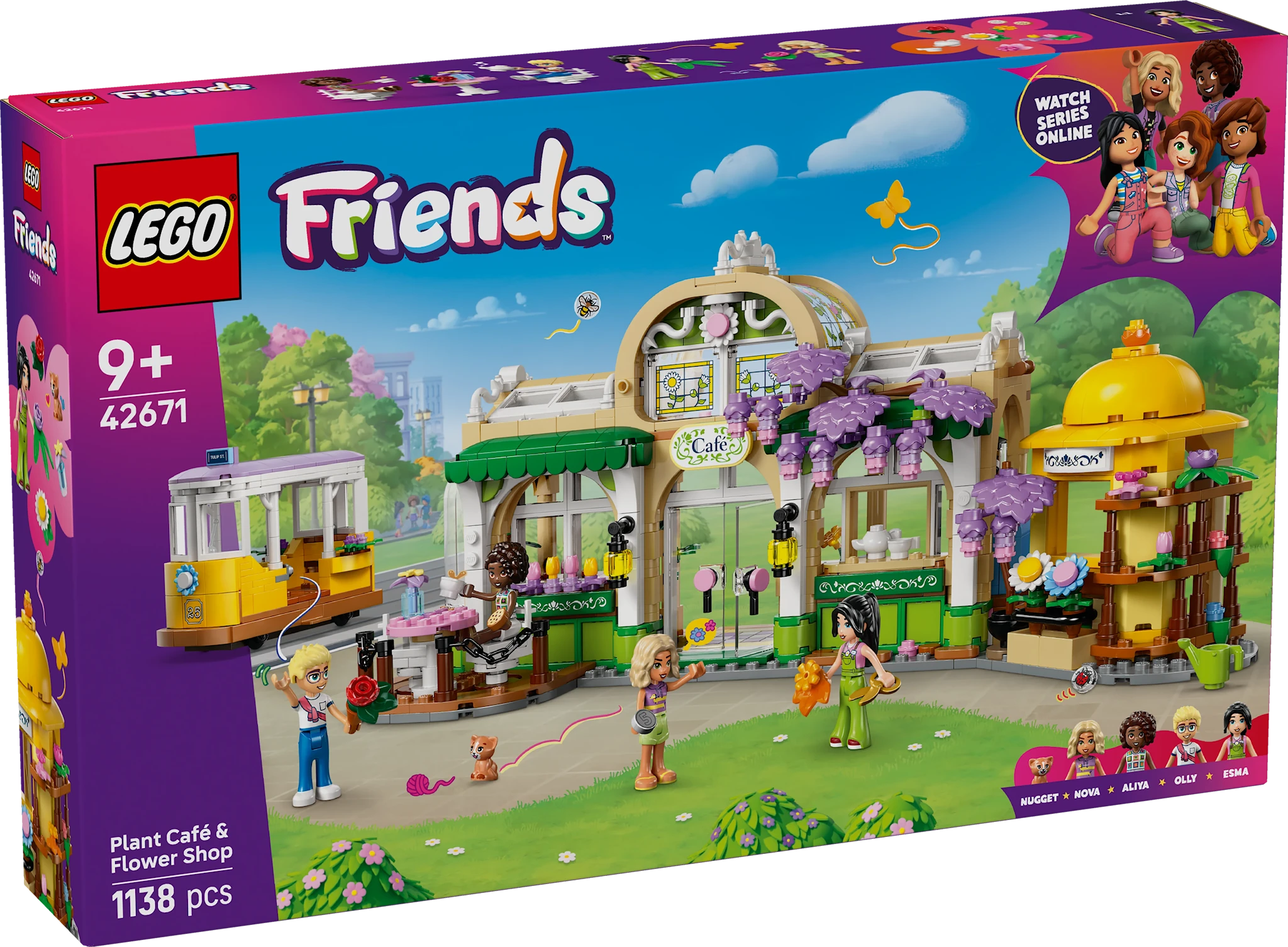 Tuotekuva ille Kasvikahvila ja kukkakauppa LEGO® Friends (42671)