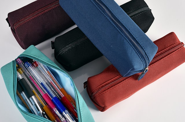 Produktbild 3 för Pennskrin Navy 21x7x7 cm KOZO