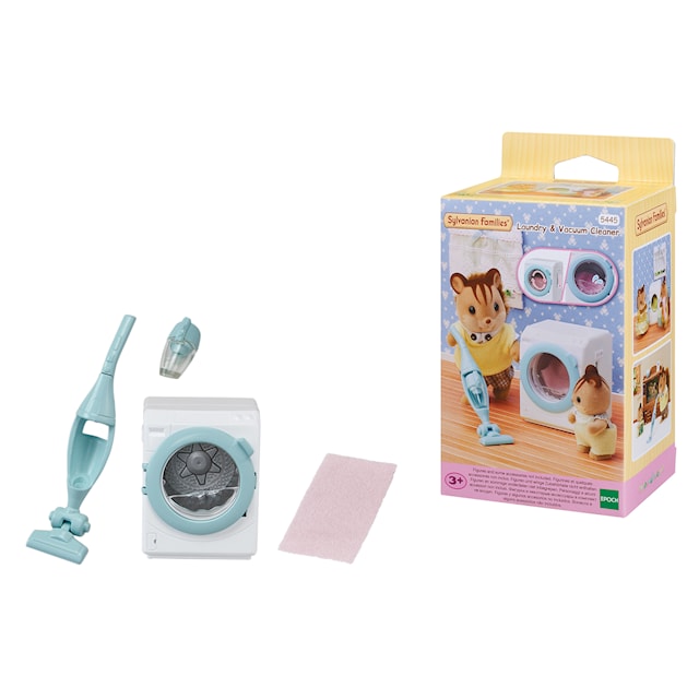 Produktbild 2 för Sylvanian Families Tvättmaskin & Dammsugare