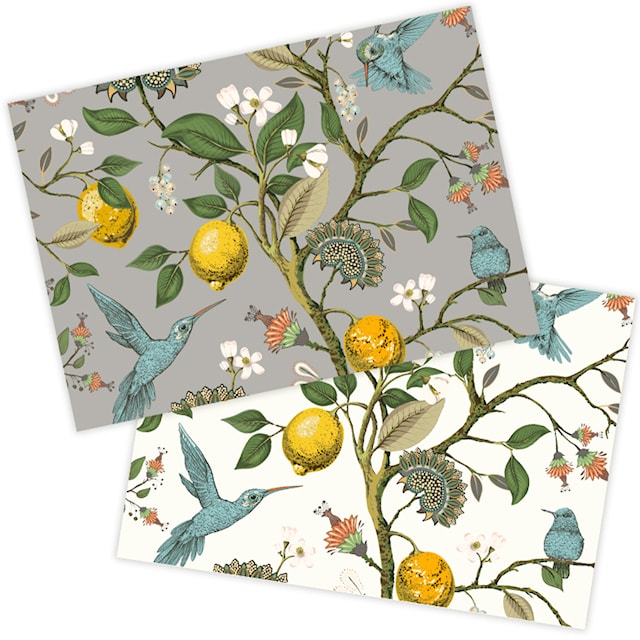 Produktbilde 3 for Bordsbrikke Kolibri 2-sidig 42x30 cm Gullers