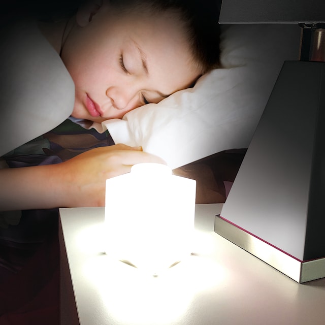 Produktbilde 2 for LEGO Iconic Silicon Kloss 1000% med LED-lampe Hvit