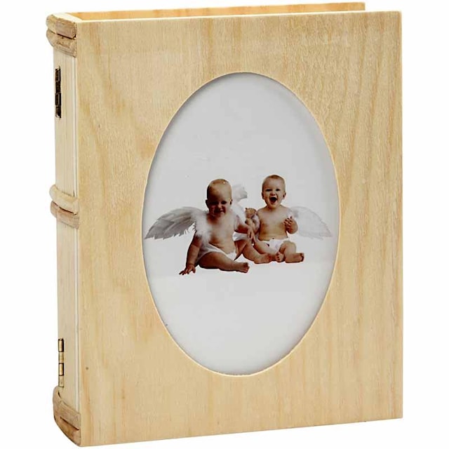 Produktbild 3 för Bokask 21,7x18 cm Plywood 1 st