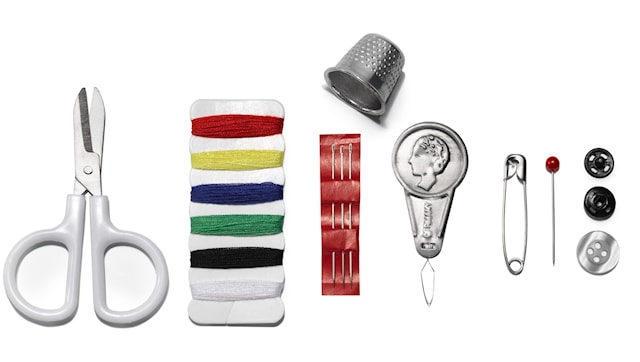 Tuotekuva 4 - Matkapakkaus, jossa sakset 1 kpl Prym