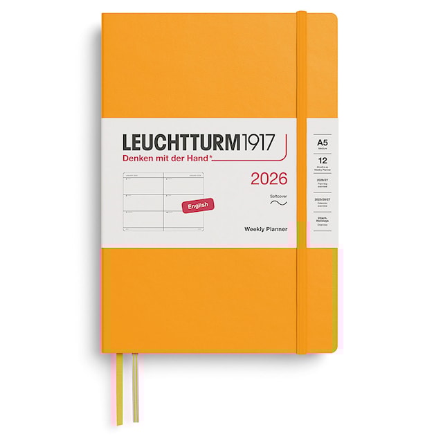 Weekly Planner 2026 A5 Soft Rising Sun Leuchtturm1917