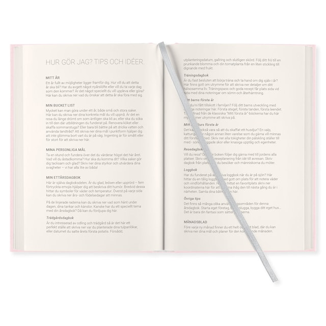 Produktbild 5 för 1-Års Dagbok A5 Dusty Rose Paperstyle