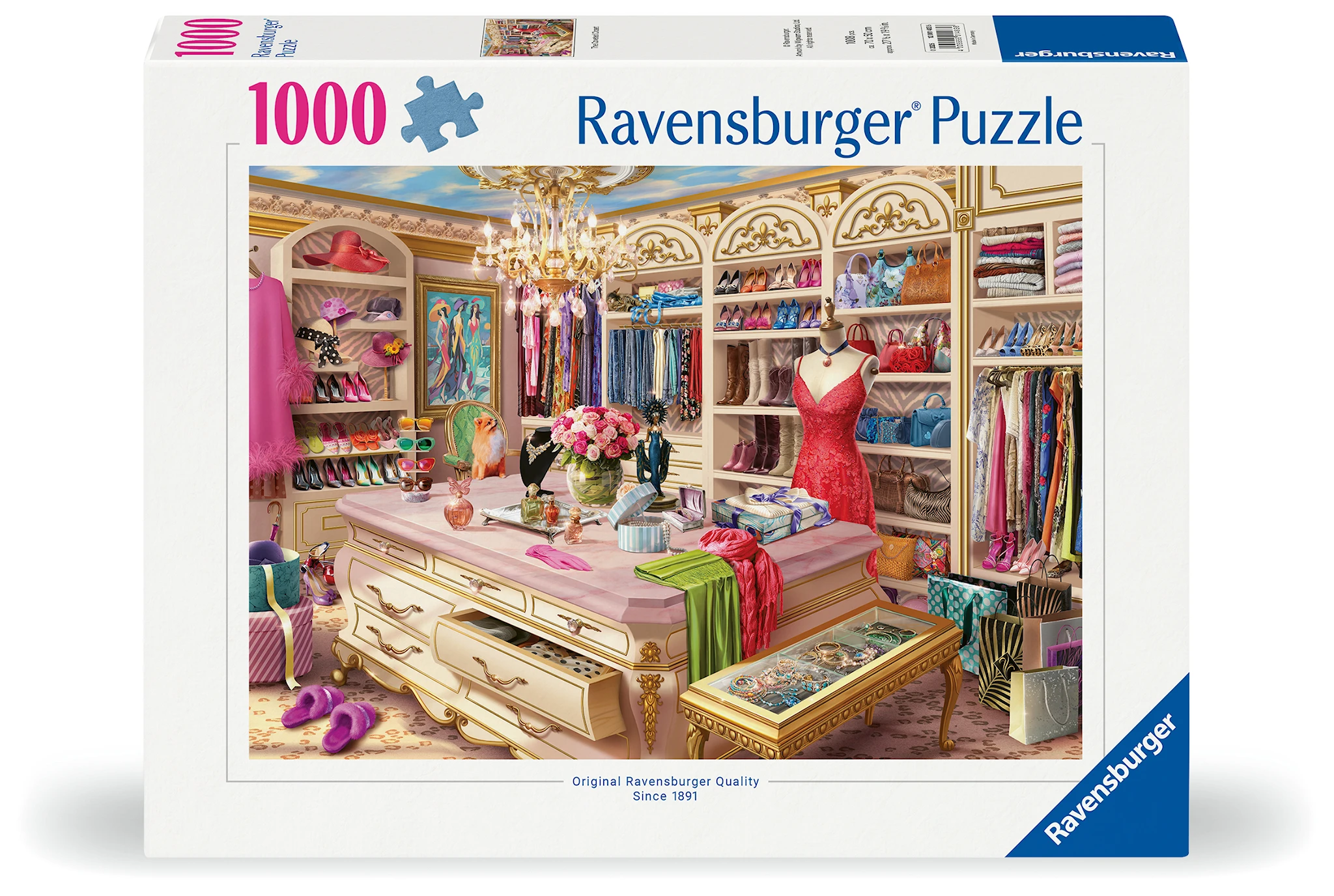 Tuotekuva ille The Coveted Closet Palapelit 1000 palaa, Ravensburger