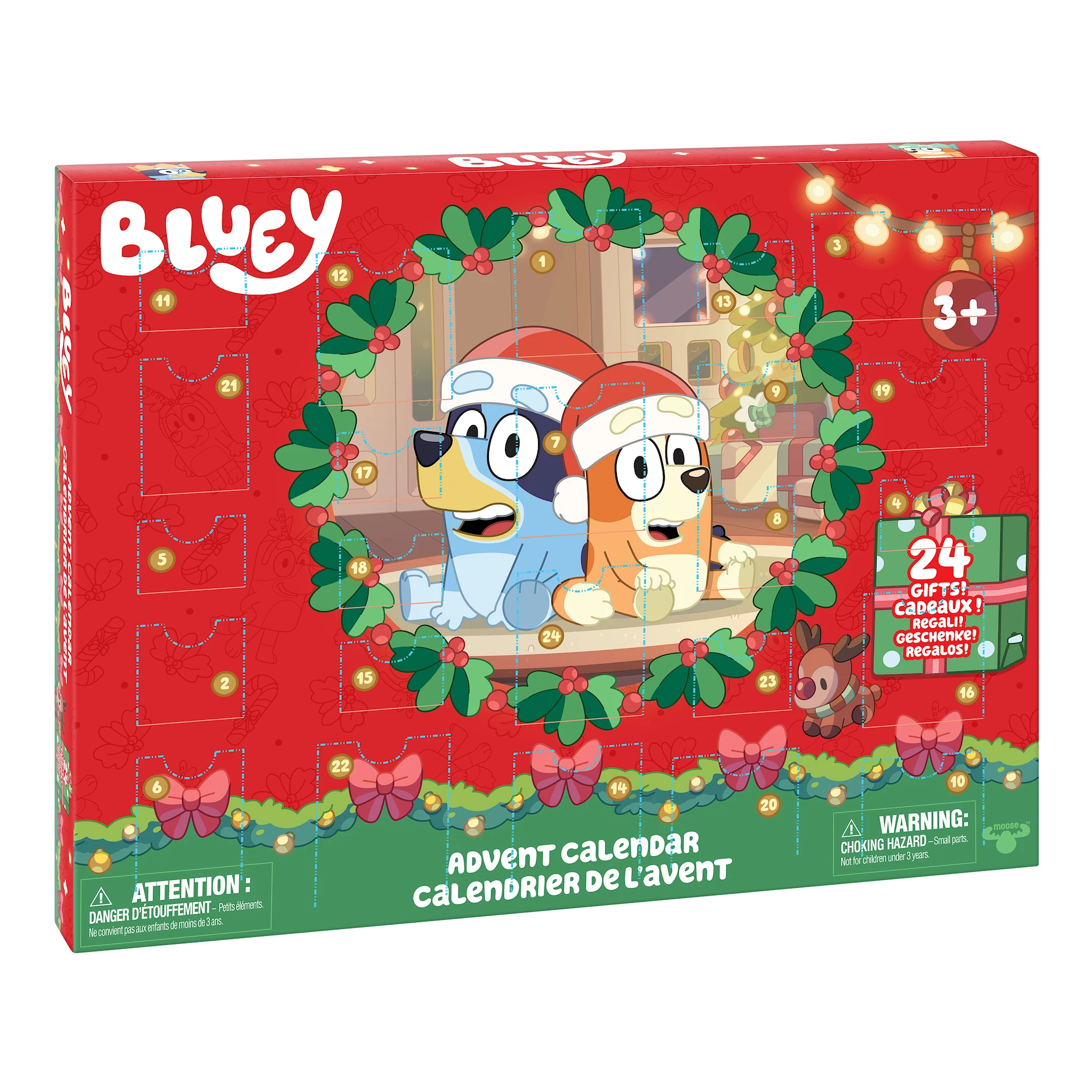 Produktbild för Bluey Adventskalender